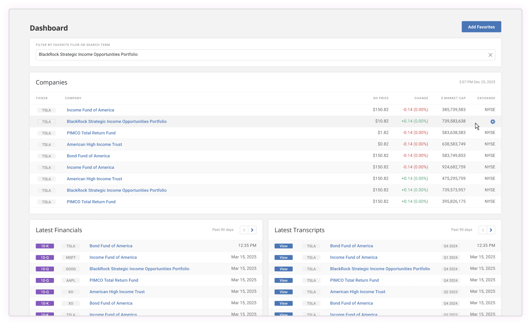Search Filing Example Image