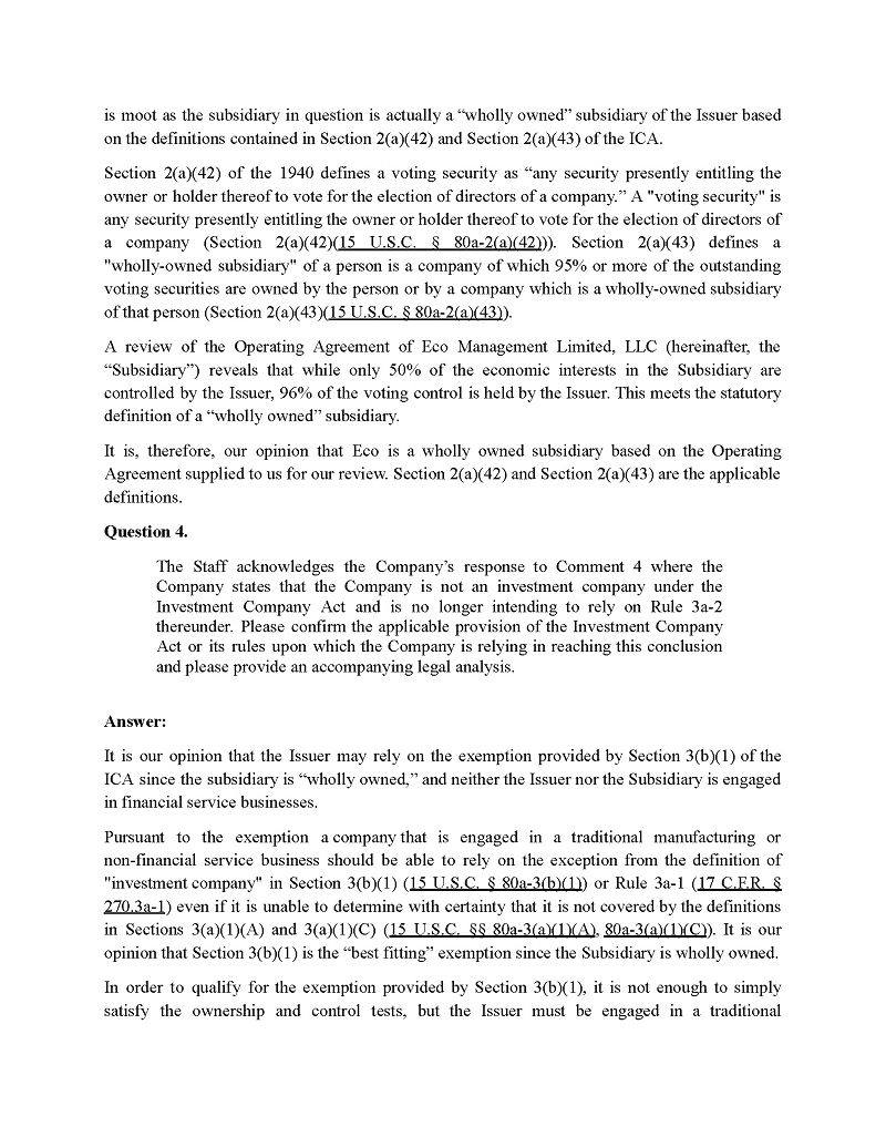 Z:\2024 OPERATIONS\EDGAR\08 AUGUST\Lelantos Holdings, Inc\08-05-2024\Form 1-AA\Draft\Production