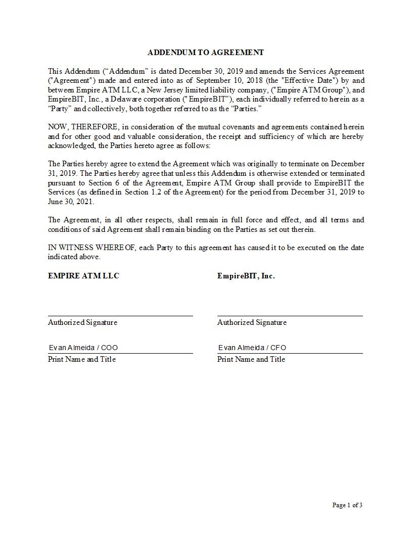 Addendum to InterCompany Agreement 6-2-20_signed.pdf