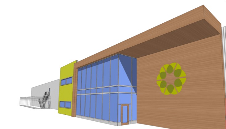 True Leaf Campus Artist Rendering of Building