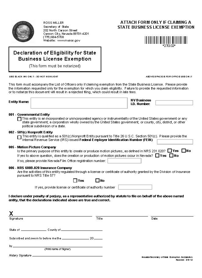 Articles of Incorporation