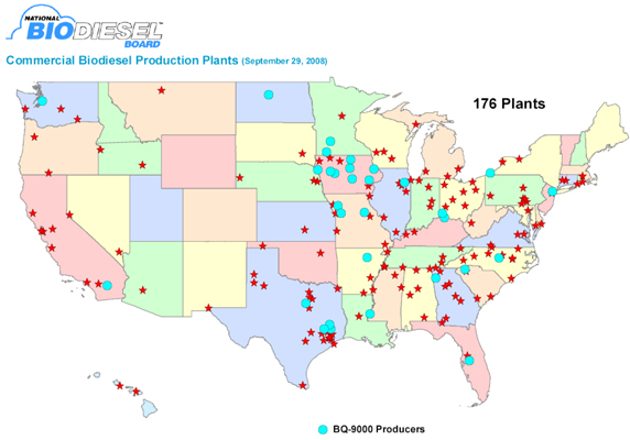 (BIO DIESEL GRAPH BOARD MAP)