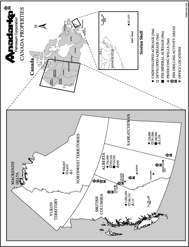 (CANADA PROPERTY MAP)