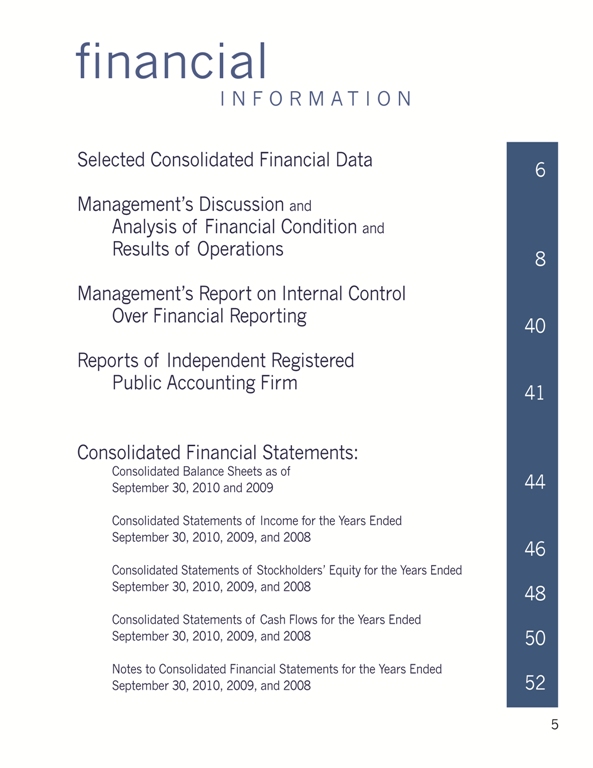 CFFN Annual Report Financial info