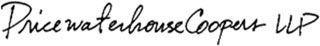 (PRICEWATERHOUSECOOPERS LLP LOGO)