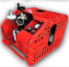 A red machine with gauges and dials Description automatically generated