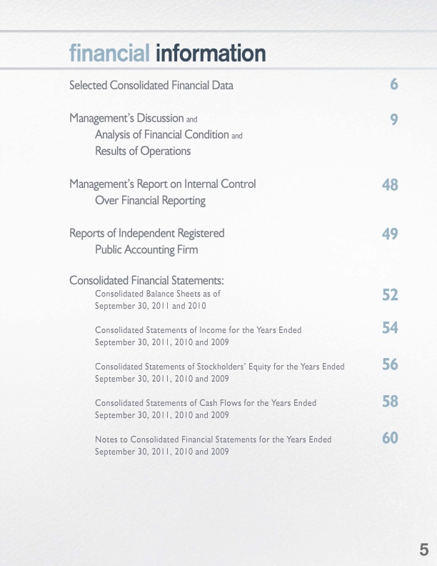 CFFN Annual Report Financial info