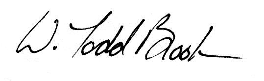 Todd Brooker Signature