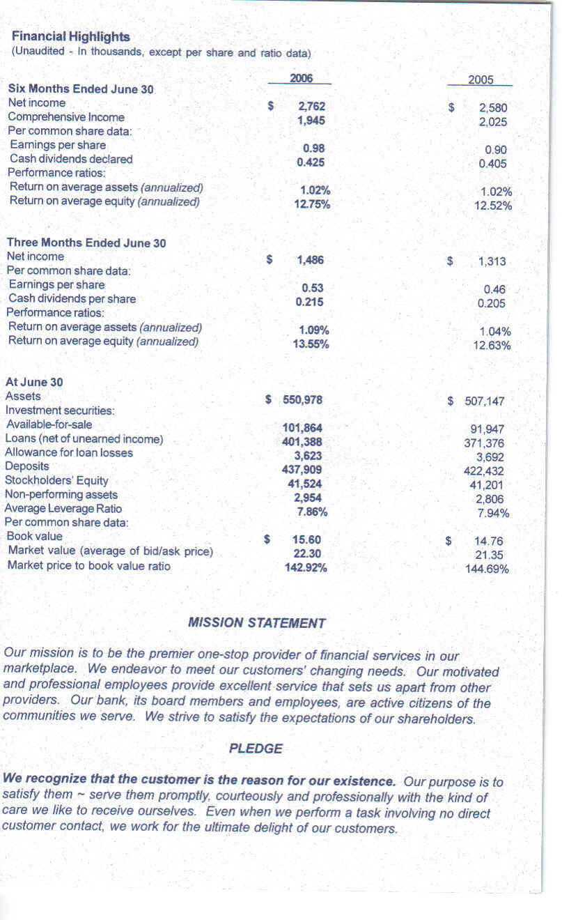 shareholders' letter page 3