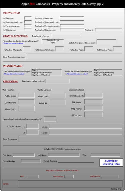 (DATA SURVEY FORM)