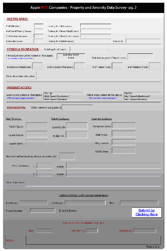 (DATA SURVEY FORM)