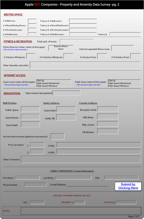 (DATA SURVEY FORM)