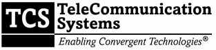 (TELECOMMUNICATION SYSTEMS LOGO)