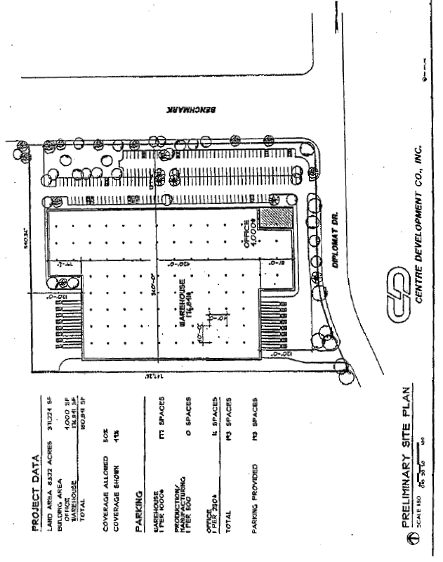 (PRELIMINARY SITE PLAN)