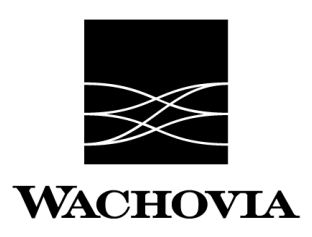 (WACHOVIA LOGO)