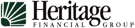 (HERITAGE FINANCIAL GROUP LOGO)