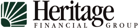 (HERITAGE FINANCIAL GROUP LOGO)