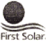 (FIRST SOLAR LOGO)