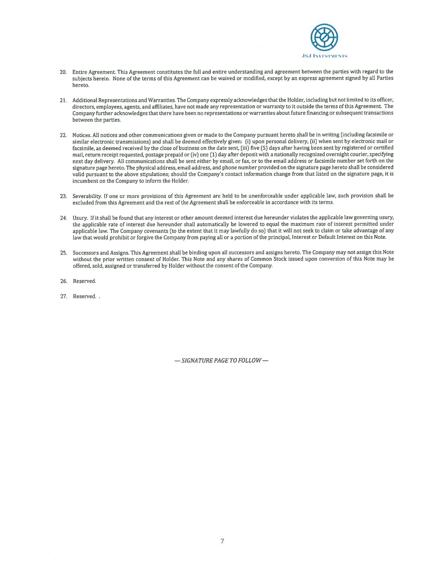 Exhibit 10.5 Northsight - Converetible Note $75K JSJ Partners Execution Copy 09-19-18_Page_07.jpg