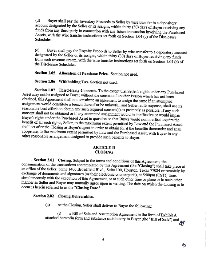 Z:\2024 OPERATIONS\EDGAR\08 AUGUST\DSS, Inc\08-02-2024\Form 10-Q_June 30, 2024\Draft\Production