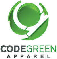 (CODEGREEN APPAREL LOGO)