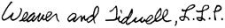 Weaver Tidwell Signature