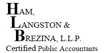 (HAM, LANGSTON & BREZINA, L.L.P. LOGO)