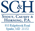 (STOUT, CAUSEY AND HORNING PA LOGO)