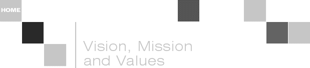 (VISION MISSION AND VALUES)