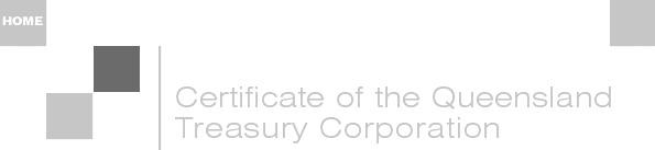 (CERTIFICATE OF THE QUEENSLAND TREASORY CORPORATION)