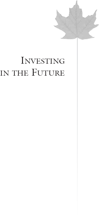 (INVESTING IN THE FUTURE)