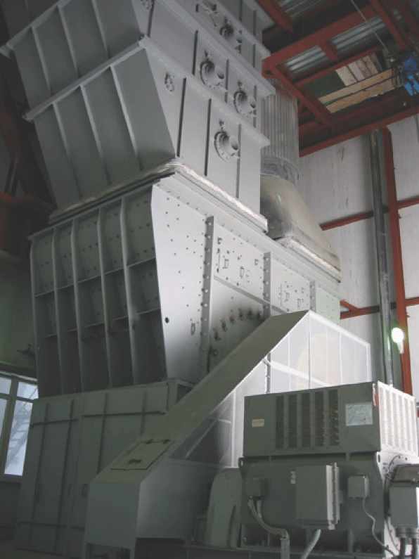 (PHOTO OF IMPACT HAMMER MILL - MORDOW02 PLANT, RUSSIA)