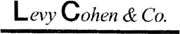 (LEVY COHEN & CO. LOGO)