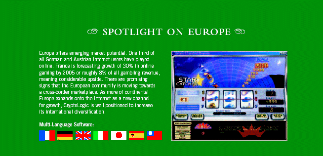 (SPOTLIGHT ON EUROPE)