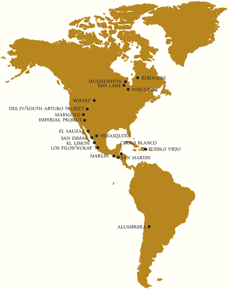 (GOLDCORP MAP)