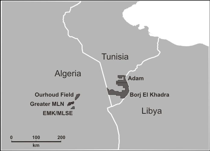 NORTH AFRICA INTERESTS MAP