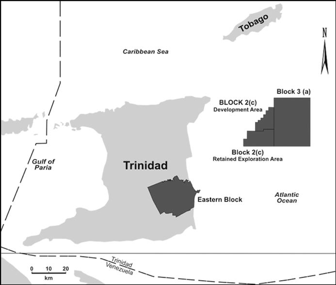 TRINIDAD AREA INTERESTS MAP