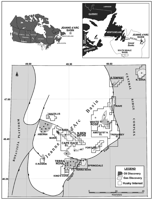 (GRAND BANKS - JEANNE D'ARC BASIN)