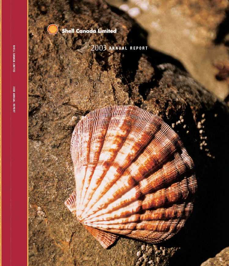 (SHELL CANADA LIMITED COVER PAGE)