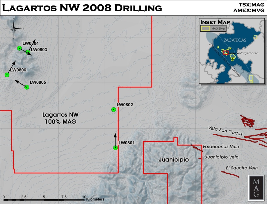 Lagartos NW 2008 Drilling