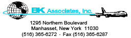 (BK ASSOCIATES, INC. LOGO)