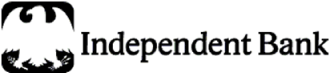 (INDEPENDENT BANK LOGO)