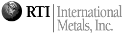 (RTI INTERNATIONAL METALS, INC. LOGO)