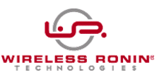 (WIRELESS RONIN TECHNOLOGIES LOGO)