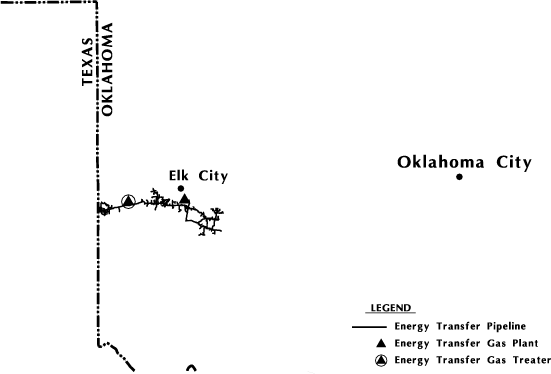 (MAP OF ELK CITY SYSTEM)