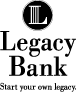 (LEGACY BANK COMPANY LOGO)