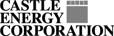 (CASTLE ENERGY CORPORATION LOGO)