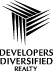 (DEVELOPERS DIVERSIFIED REALTY CORPORATION LOGO)