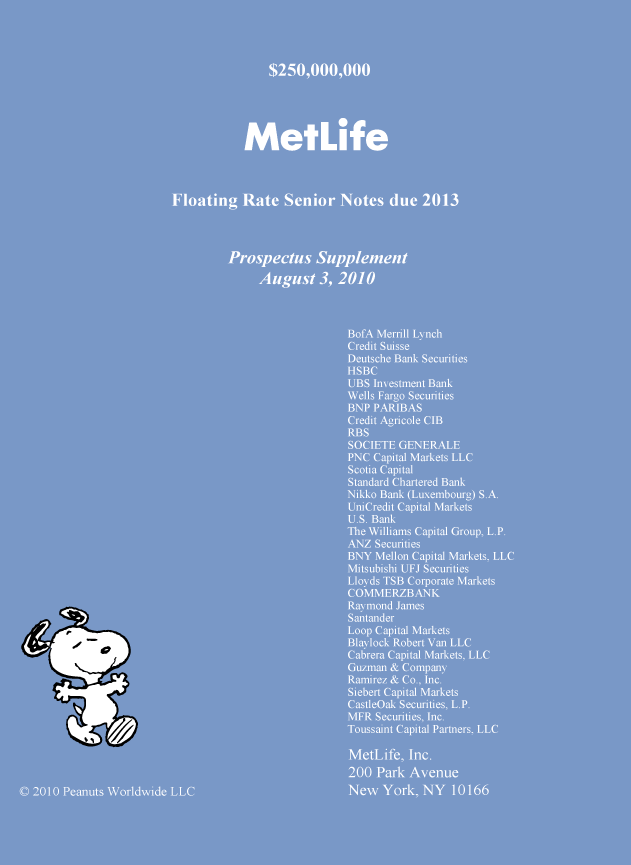 (METLIFE BACK COVER)