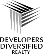 (DEVELOPERS DIVERSIFIED REALTY CORPORATION LOGO)